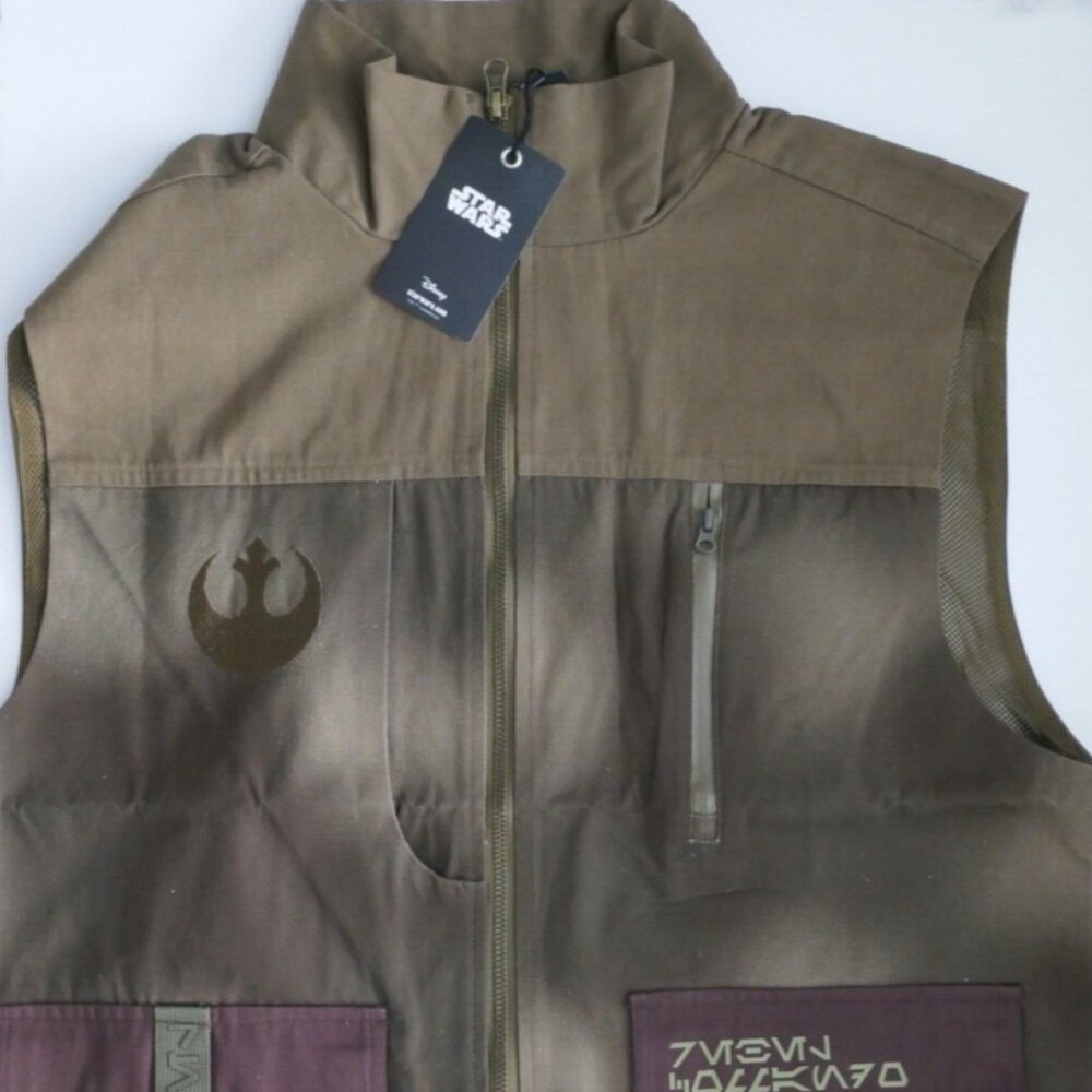 Star Wars REBELLION Cargo Vest Endor Heroes ROTJ Alliance Men Women Medium